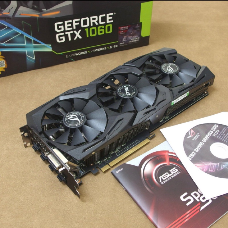 華碩 Asus Strix GTX 1060 6G Gaming