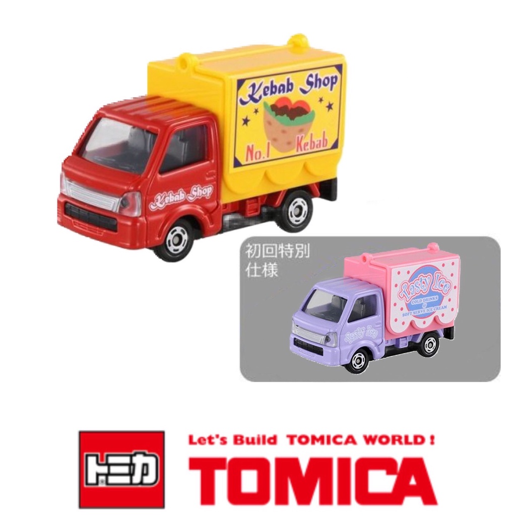 Tomica No. 57 多美 小汽車 Suzuki 鈴木 移動販賣車 餐車 2014年 新車貼