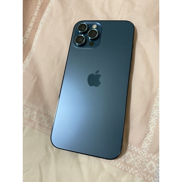 《茶蛋市集》 *現貨 原廠保固中 高雄台南* APPLE IPhone 12 Pro Max 太平洋藍 256G 保固內