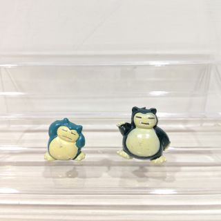 神奇寶貝143 早期地臺 卡比獸Snorlax 地臺 TOMY 公仔 二手
