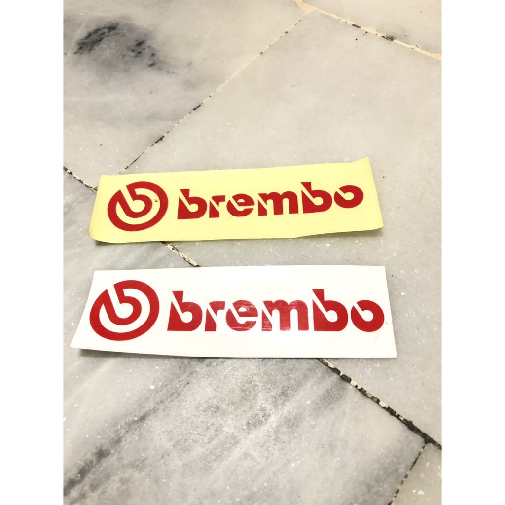 ◎歐巴小舖◎ 精美車貼 BREMBO 貼紙車貼 BREMBO 卡鉗 造型貼紙 重機 車貼 車殼 貼紙