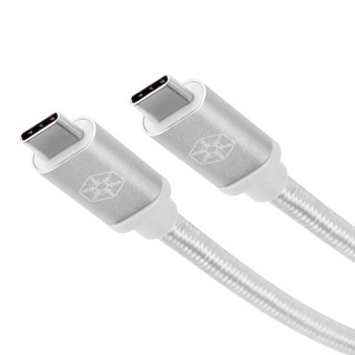 SilverStone銀欣 CPU06 USB 3.1 Gen 2 Type-C 傳輸線 現貨 廠商直送