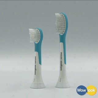 【隔日配】原廠 兒童電動牙刷 替換刷頭｜適Philips Sonicare HX6321 HX6322 HX6340