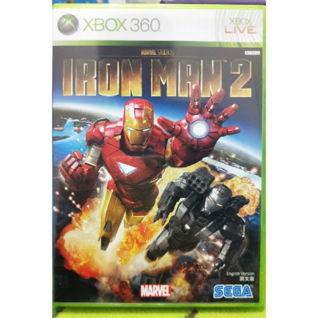 XBOX360 鋼鐵人 2 Iron Man 2 英文版