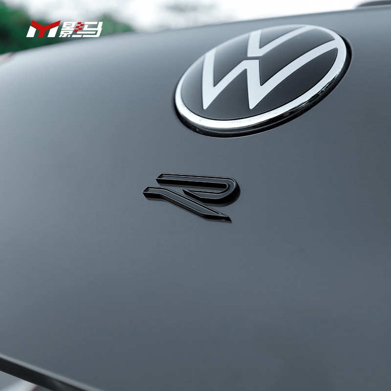 蔓森✌福斯 VW Golf 8代 車標貼 尾門字母貼 GOLF/R/GTI黑標 rline外觀裝飾貼❀88