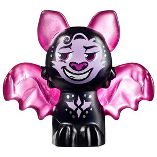 公主樂糕殿 LEGO 樂高 41195 精靈系列 動物 蝙蝠 透明深粉紅 Phyll elf052 B052