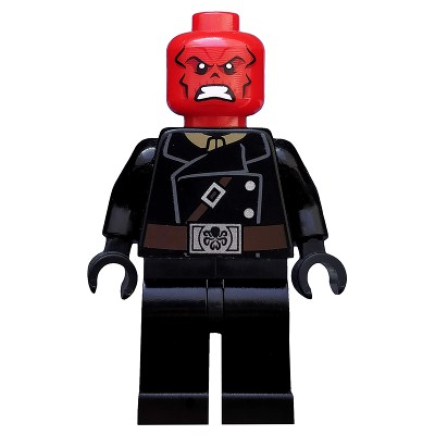 樂高人偶王 LEGO 超級英雄系列#76017 sh107 Red Skull