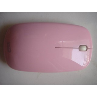 ATaKe 2.4G 無線純平鼠 AME-700NA-PK 無線滑鼠 粉紅色