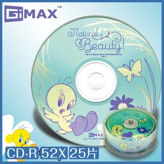 TWEENTY 崔弟系列 CD-R 52X 700MB 80Min 25片 繽紛青 光碟 CD
