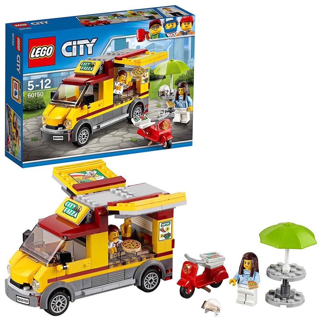 【益祥模型玩具】LEGO 樂高 60150 披薩快餐車