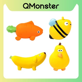 艾爾發寵物 | Q-MONSTER 水果動物家族 發聲玩具 狗玩具 發聲玩具 寵物玩具 乳膠玩具 狗狗玩具