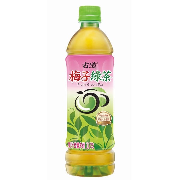 古道梅子綠茶550ML/百香綠茶 550ml