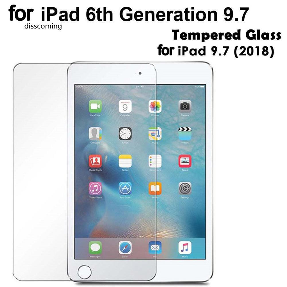 3 件裝鋼化玻璃屏幕保護膜適用於 Apple iPad 9.7 英寸 2018 年第 6 代 A1893