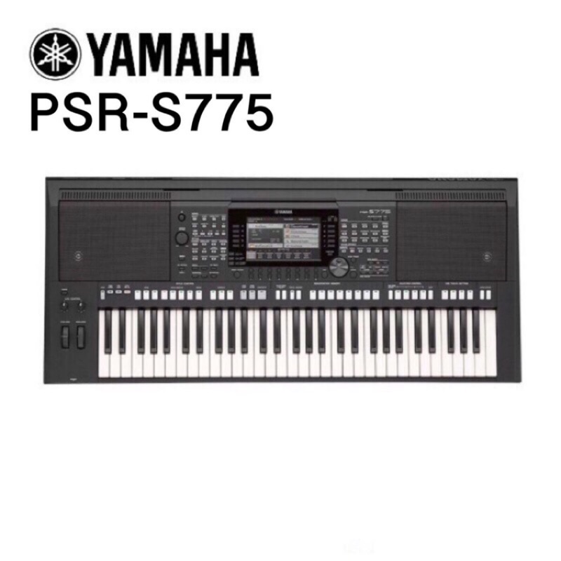 全新原廠公司貨 YAMAHA 山葉 PSR-S775 61鍵 電子琴 附厚琴袋 公司貨【S770 後續機種S-775】