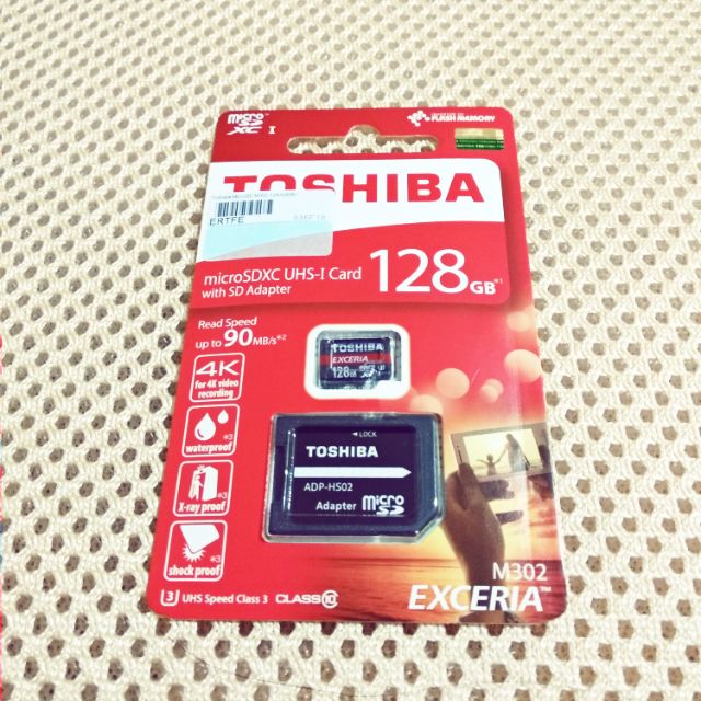 東芝 toshiba 128G 記憶卡 原廠公司貨 EXCERIA microSDXC UHS-I Card