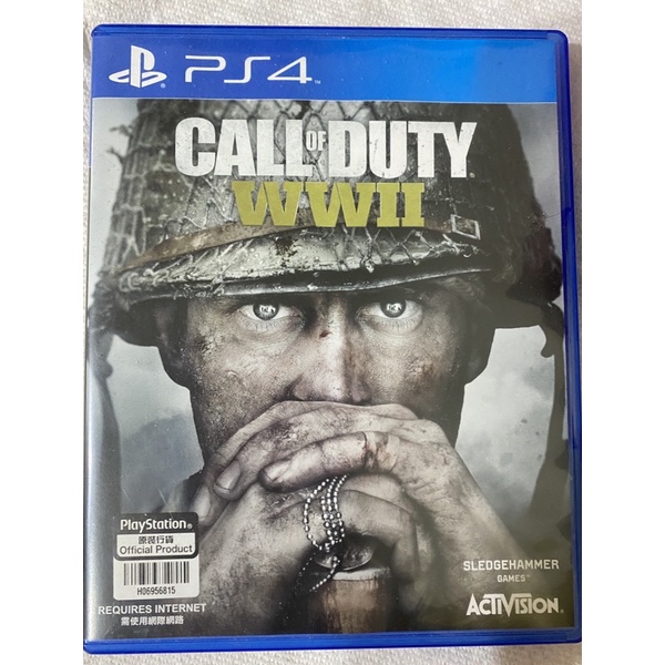 決勝時刻 二戰 中文版PS4 二手 遊戲 COD