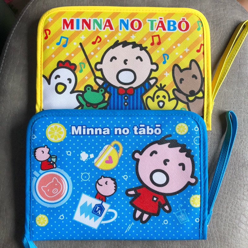 小靜撈寶店～Minna No Tabo 大寶的證件收納本、多功能收拿包