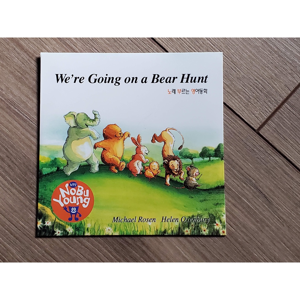 We're Going on a Bear Hunt (單CD)(韓國JY Books版) 廖彩杏老師推薦有聲書
