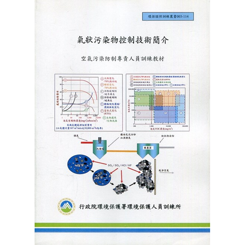 氣狀污染物控制技術簡介:空氣污染防治專責人員訓練教材