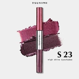 【Tsuvimi 姿慧美】雙色閃亮眼影蜜 S23 酒釀紅莓 紫芋萊姆 大地色系 持久顯色 細緻輕薄服貼 滑順好暈染