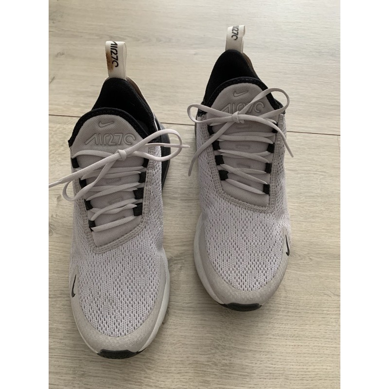 nike air max 270 灰黑 24cm 正品