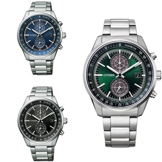 CITIZEN 星辰 GENT'S 光動能紳士雙眼計時男錶【Watch On-line Store】