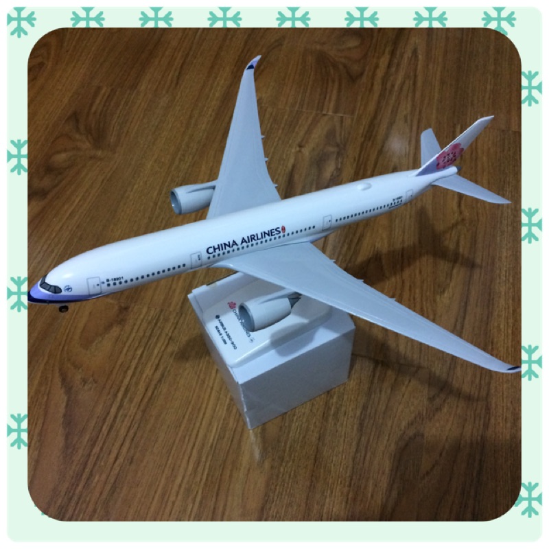 中華航空飛機模型 A350-900(1:200) 華航飛機模型