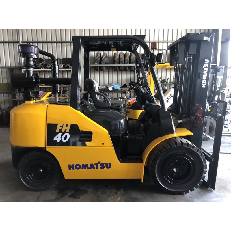 KOMATSU 4噸 三節 中古柴油堆高機 日本外匯