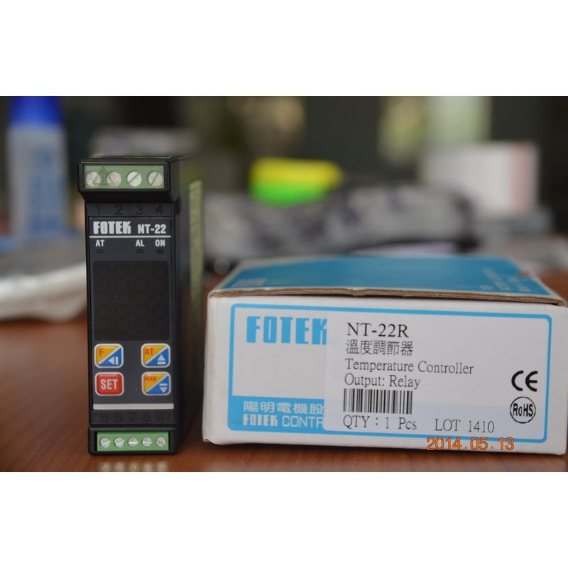 FOTEK 陽明 NT-22 軌道式PID溫度控制器 NT-22R NT-22V NT-22L