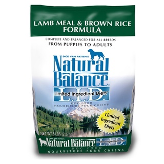 超級賣寵物飼料 Natural Balance L.I.D系列NB低敏羊肉糙米成犬配方-原顆粒