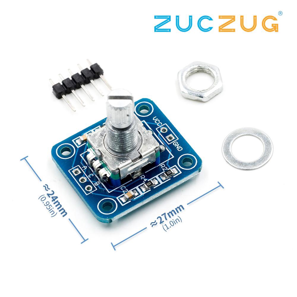 用於 Arduino 磚傳感器開發音頻旋轉電位器旋鈕 EC11 的旋轉編碼器模塊