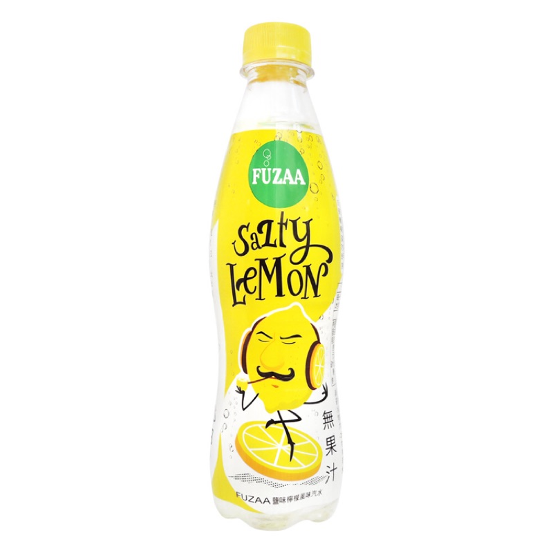 【現貨促銷】FUZZA 鹽味檸檬 風味汽水 [24H出貨] 鹽 檸檬 汽水 檸檬汽水 檸檬飲料 果汁 360ml