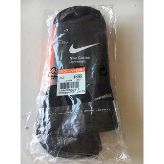 日本耐吉 Nike 運動襪子 黑色3入
