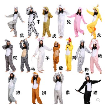 熱銷 Cos成人動物服裝十二生肖表演服裝裝扮服花蛇公雞粉豬造型衣服裝 蝦皮購物