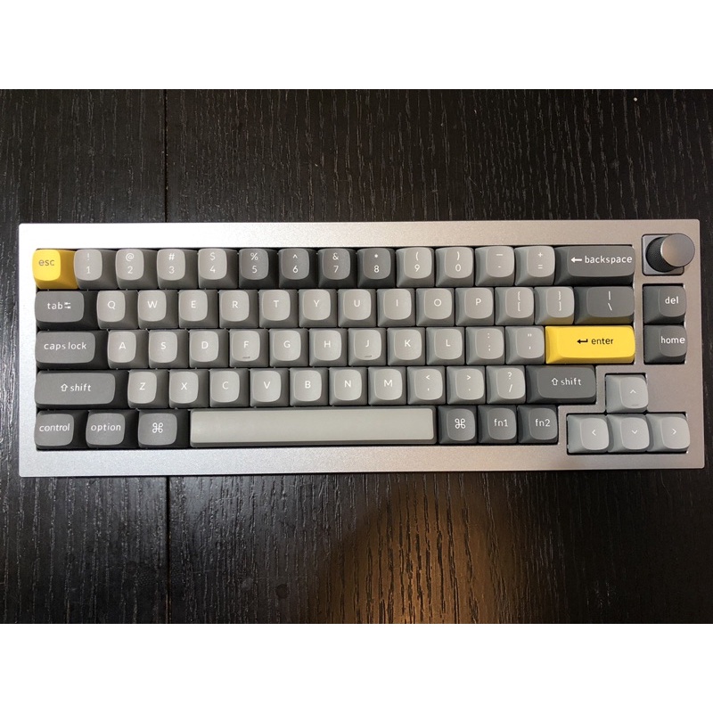 Keychron Q2 Knob 紅軸 灰色 客製化鍵盤