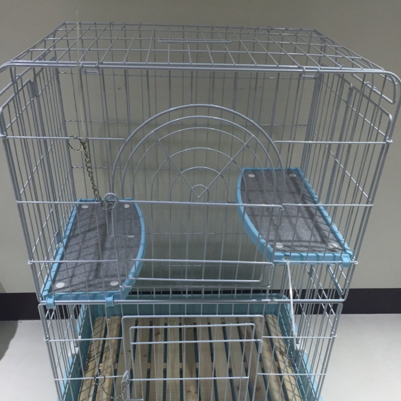 皇家貓兔籠(兩段式層網加高型)二手九成新
