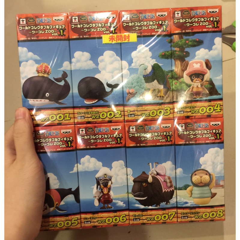 海賊王wcf 動物篇wz Vol 1 日版金證景品 蝦皮購物