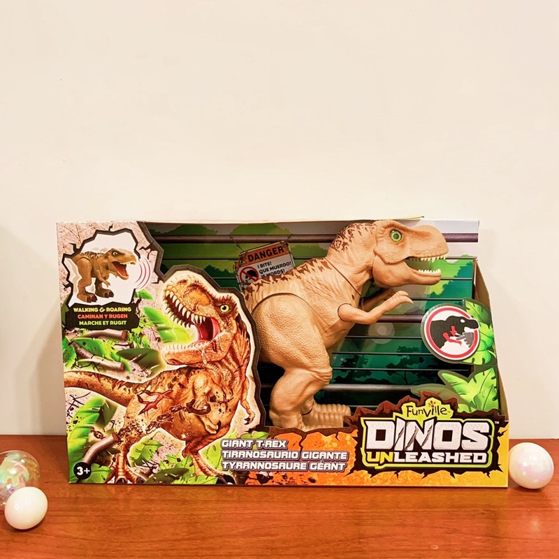全新 小孩玩具 小朋友玩具 恐龍玩具 雷克斯玩具 fun恐龍巨大雷克斯
