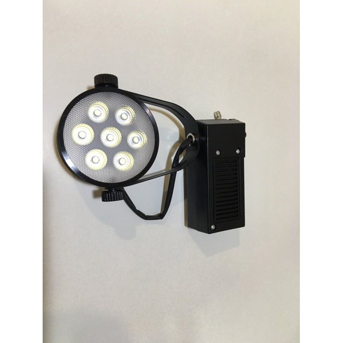 LED環型軌道燈 7W軌道燈組 7晶 【黑殼/白殼】 白光/黃光