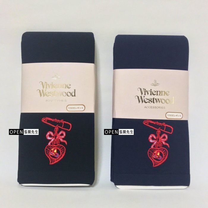 MOMOWOOモモウゥ｜Vivienne Westwood 刺繡土星別針 10分丈內搭褲