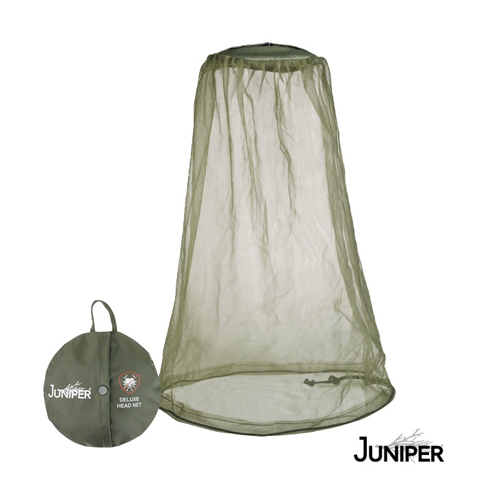 JUNIPER 釣魚防蜂防蚊蟲可收納速乾網罩 MJ7259