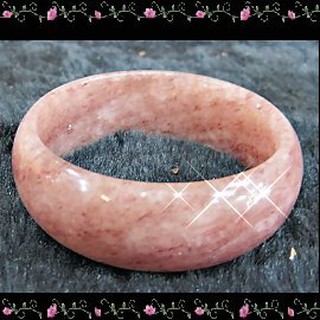★☆甜蜜的記憶☆天然純品草莓水晶29mm寬版手鐲★無染色......