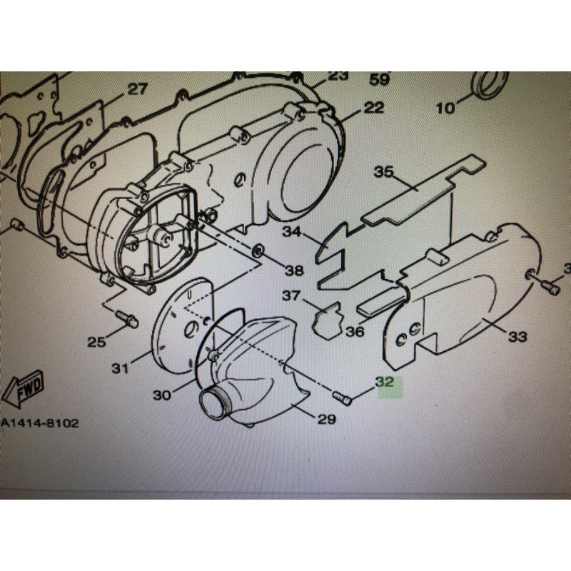 DIY本舖 馬車 馬車125 小海綿外蓋螺絲 98907-06020 原廠公司貨