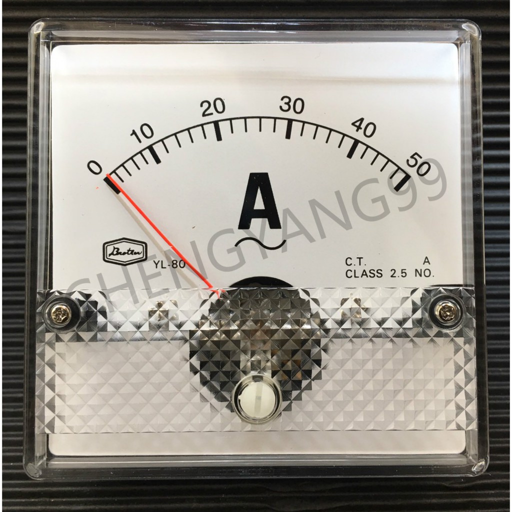 YIO LUEN BROTHER YL-80 指針型電流表/交流電流錶/電壓表/電錶/電表