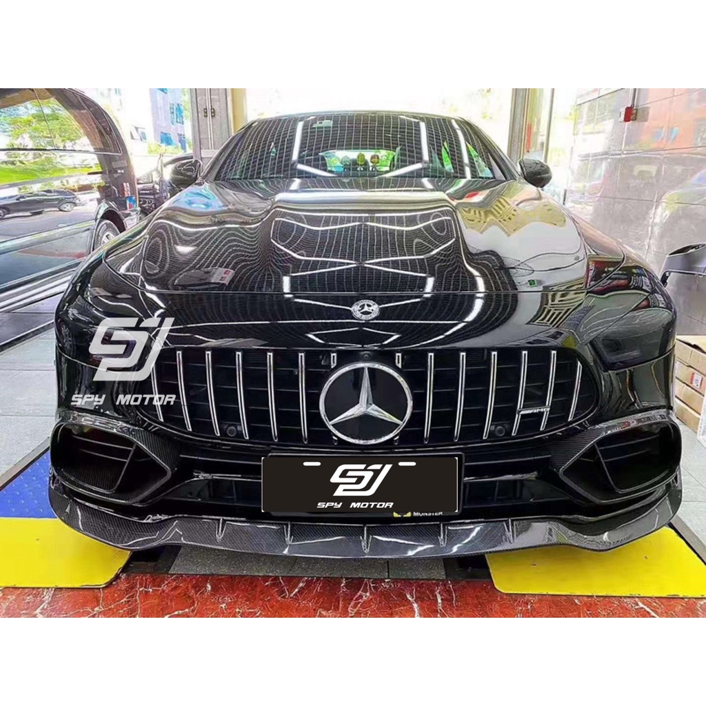 【SPY MOTOR】Benz X290 AMG GT43 GT53 碳纖維前下巴