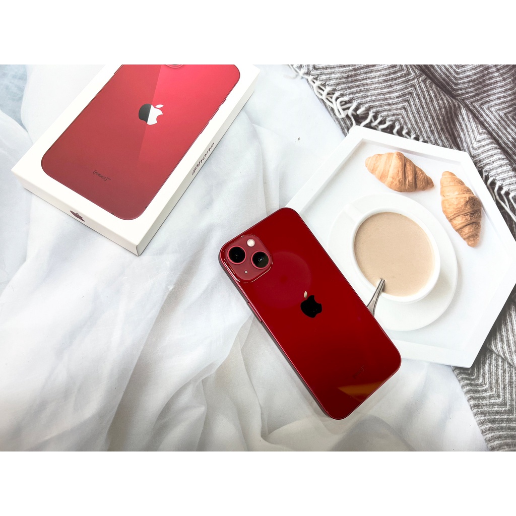 💜台北iPhone優質手機專賣店💜🍎IPhone  13 128G紅色 客人續約用不習慣 保固2022.12.27