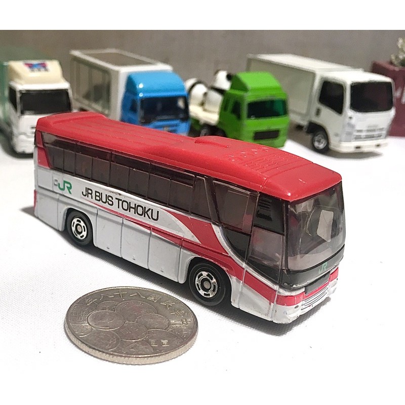 Tomica Hino S’elega 紅色 巴士 公車Bus No.101 2005 多美