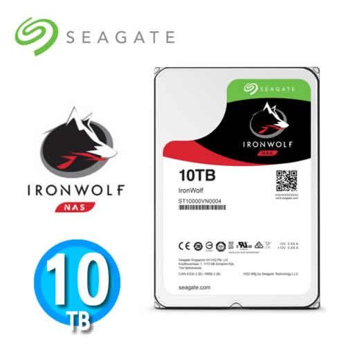 Seagate 那嘶狼【IronWolf】10TB 3.5吋 NAS硬碟