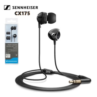 Sennheiser CX175 3.5mm 有線純重低音耳機立體聲耳機運動耳塞式降噪耳機