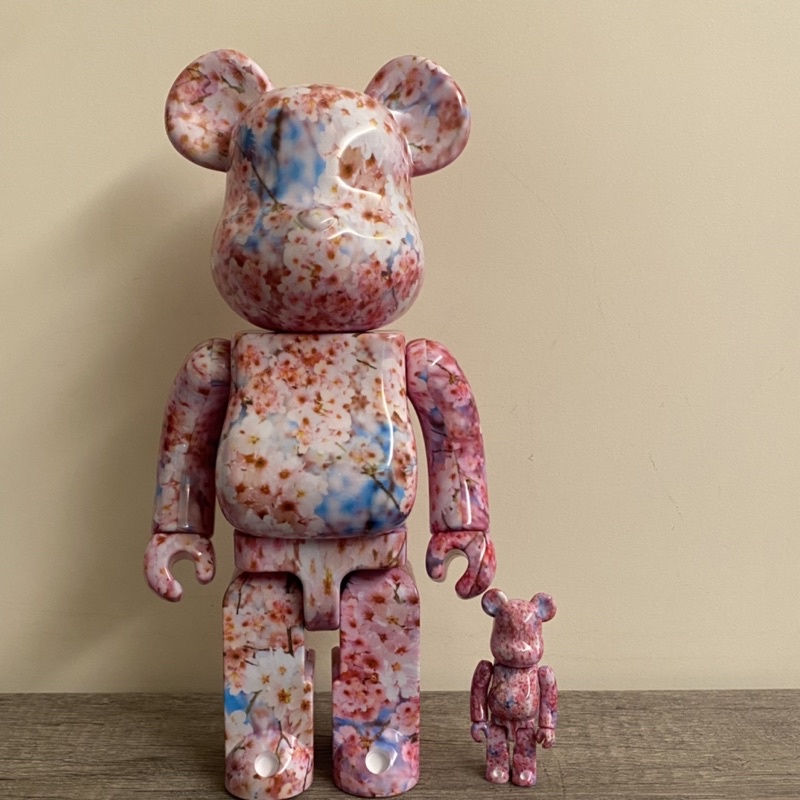 ►已拆，現貨一隻◀be@rbrick 櫻花 蜷川實花 Mika Ninagawa Rose 櫻花 400% + 100%